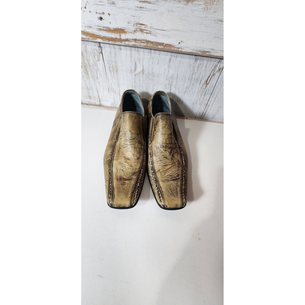 Aldo men's Leather @17 slip on shoes sz 10 - Picture 6 of 11